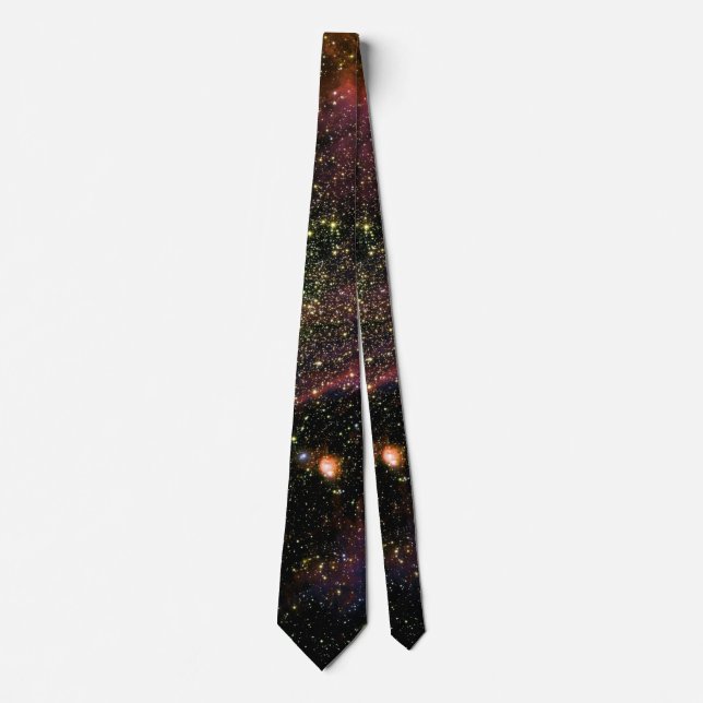 STAR CLUSTER NGC-346 (outer space) ~.jpg Tie (Front)