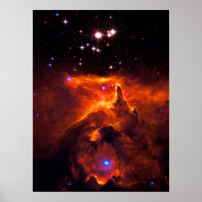 Star Cluster Pismis 24 beauty in outer space Poster (Front)