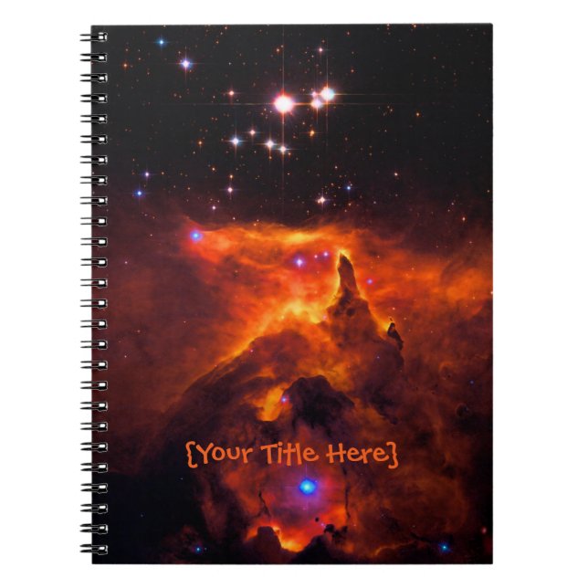 Star Cluster Pismis 24, core of NGC 6357 Notebook (Front)