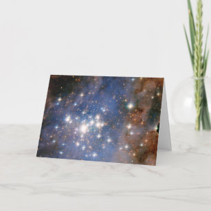Star Cluster Trumpler 14. Card