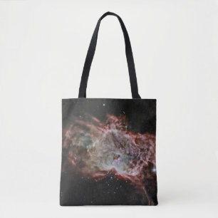 Star Clusters In The Centre Of The Flame Nebula. Tote Bag