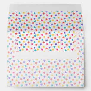 Star Confetti (Bright) Envelope