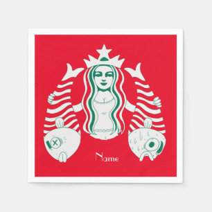 Star-Crown Queen Mermaid Thunder_Cove Napkin