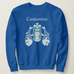 Star-Crown Queen Mermaid Thunder_Cove Sweatshirt