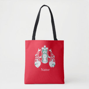 Star-Crown Queen Mermaid Thunder_Cove  Tote Bag