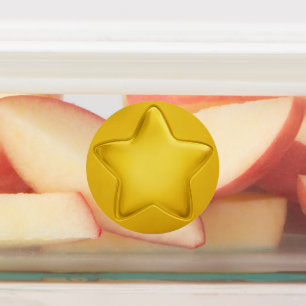 Star Custom Premium 3D Blank Award Medal Yellow
