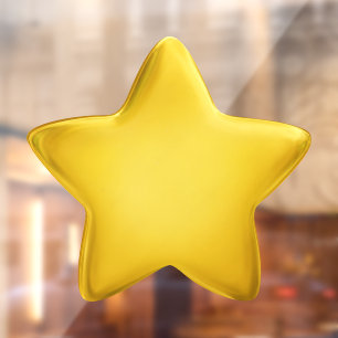 Star Custom Premium 3D Blank Award Medal Yellow