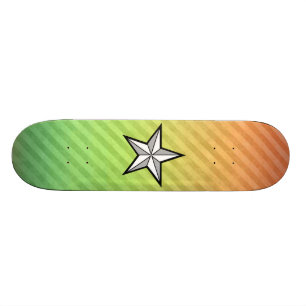 Star design skateboard
