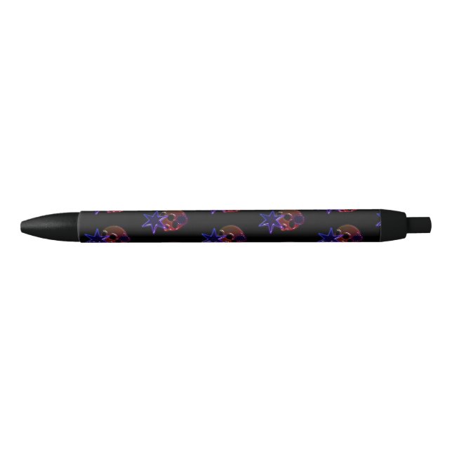 Star Digital artwork   Black Ink Pen (Front)