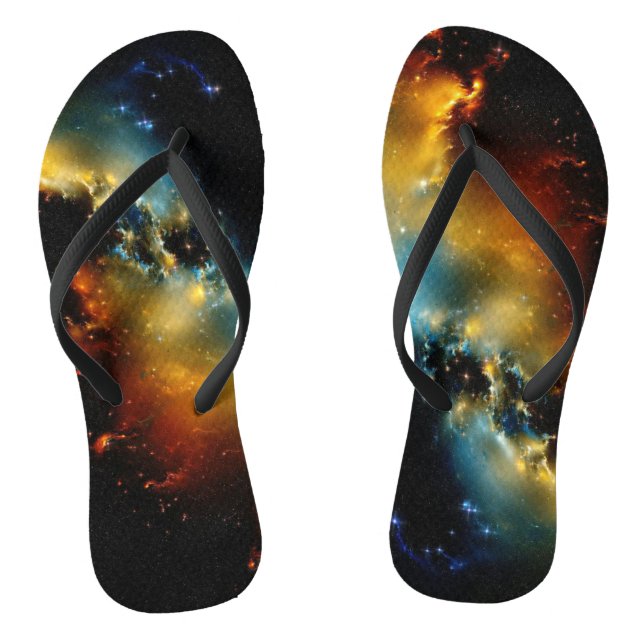 Star Dust Flip Flops (Footbed)