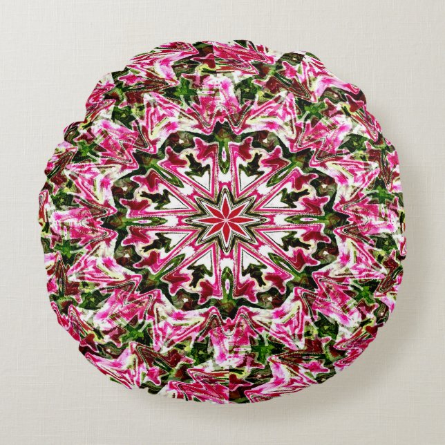 Star Explosion........ Round Cushion (Front)