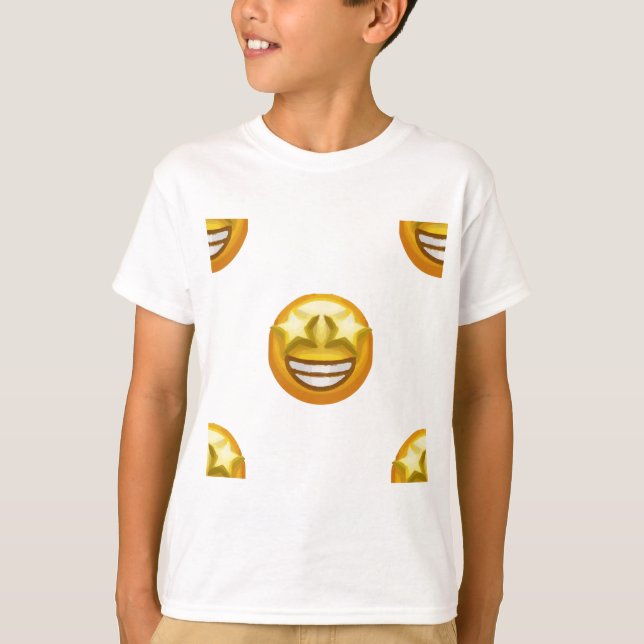 star eyes emoji T-Shirt (Front)