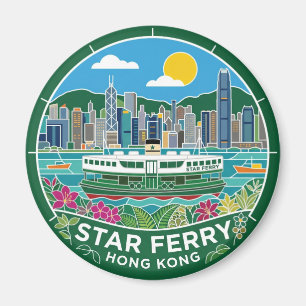 Star Ferry Hong Kong Magnet