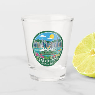 Star Ferry Hong Kong Shot Glass