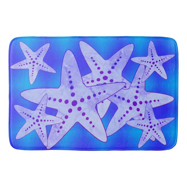 Star Fish  Bath Mat (Front)