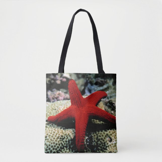 Star Fish | Red Sea Tote Bag (Front)