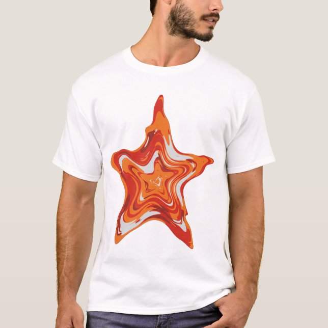 Star flame T-Shirt (Front)