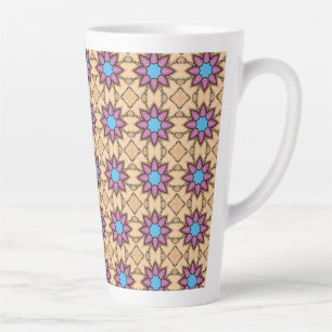 Star Flower Power Latte Mug