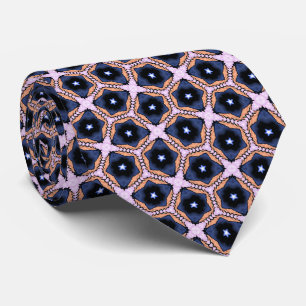 Star Flower Power Tie