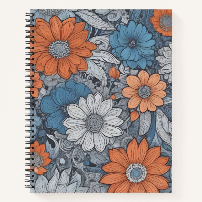 Star Flowers Notebook (Front)