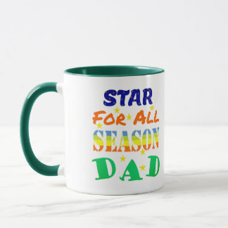 Star For All Season Father's Day Message Mug