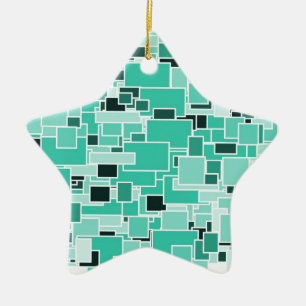 Star for Christmas Tree Ceramic Tree Decoration