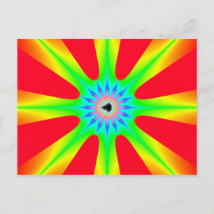 Star - Fractal Postcard