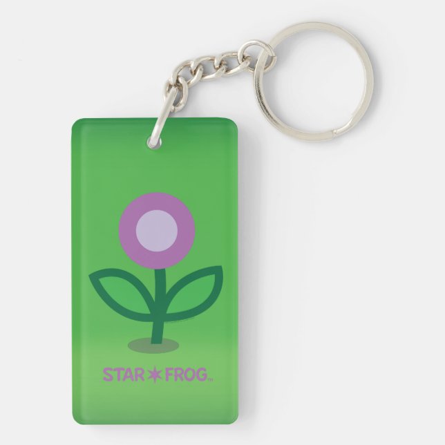STAR*FROG™ Flower Keychain (Back)