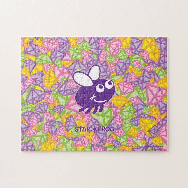 STAR*FROG™ Fly and Gems Puzzle (Horizontal)