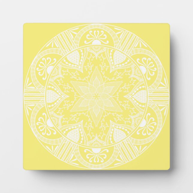Star Fruit Mandala Plaque (Front)