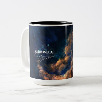 Star galaxy cosmic Business  Two-Tone Coffee Mug