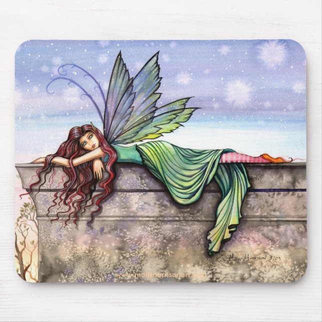 Star Gazer Fairy Mousepad by Molly Harrison (Front)