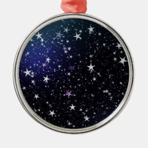 Star Gazer Nature Sky Space Peace Love Destiny Metal Tree Decoration