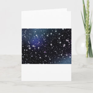 Star Gazer Nature Sky Space Peace Love Destiny Thank You Card