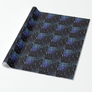 Star Gazer Nature Sky Space Peace Love Destiny Wrapping Paper