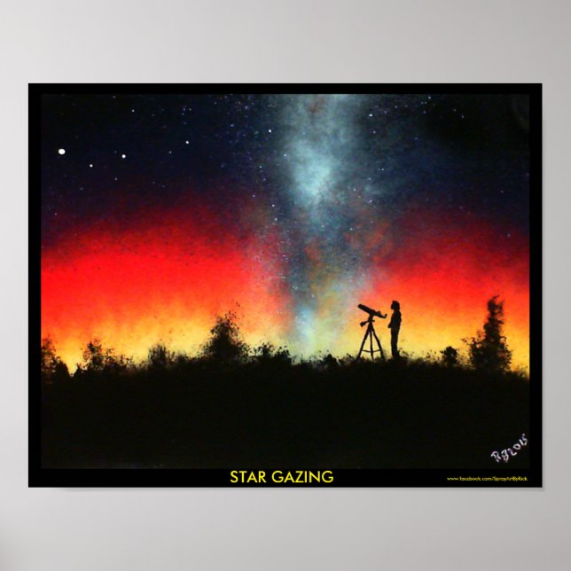 Star Gazing Poster (Front)