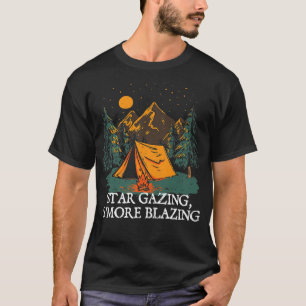 Star Gazing Smore Blazing Camping Friends Camper B T-Shirt