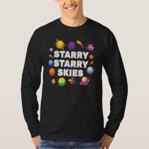 Star Gazing - Starry Starry Skies - Astronomer - S T-Shirt