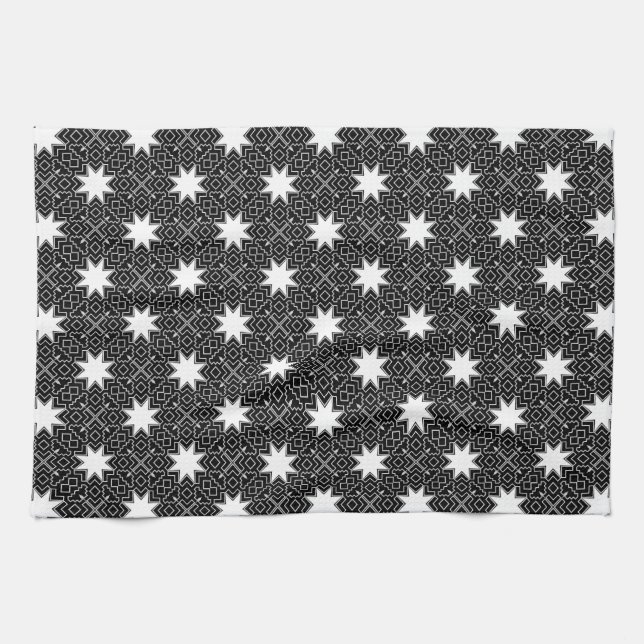 Star Geometric INV Tea Towel (Horizontal)