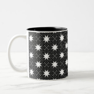 Star Geometric INV Two-Tone Coffee Mug