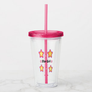 Star Girl Acrylic Tumbler