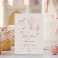 Star Girl Princess Fairytale Ballerina Baby Shower