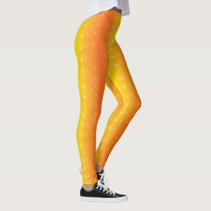 Star Gold Pattern Leggings