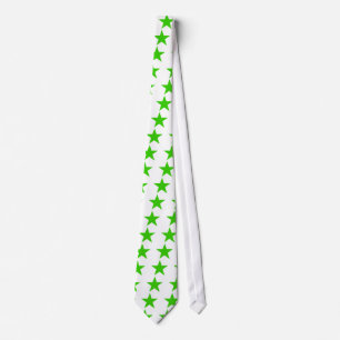 Star Green The MUSEUM Zazzle Gifts Tie