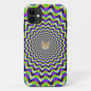 Star in Yellow Pink Blue and Green + or - Cat Case-Mate iPhone Case