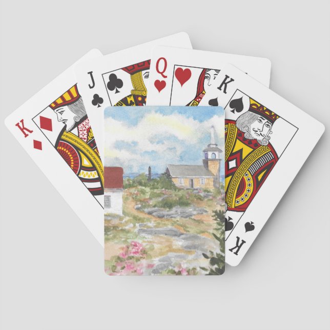 Star Island Isle of Shoals Playing Cards (Back)