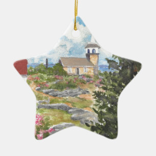 Star Island Isles of Shoals NH Star Ornament