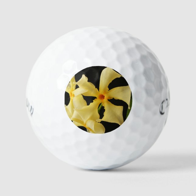 Star Jasmine Flower css gbcna Golf Balls (Front)