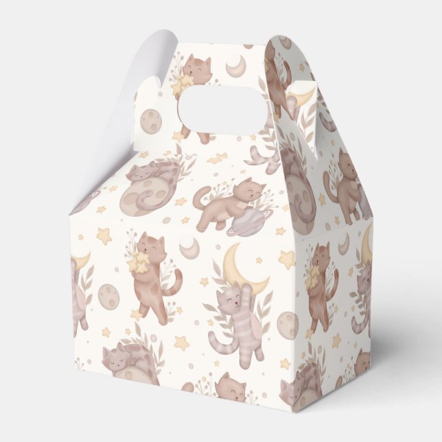 Star Kittens Favour Box (Front Side)