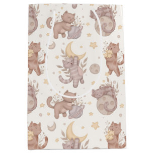 Star Kittens Medium Gift Bag